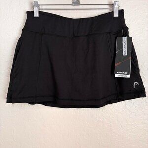 HEAD Lead Skort NEW Women’s Medium Pockets Moisture Control Golf Tennis Resort